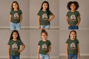 YAHWEH |Bloom Premium Tee youth